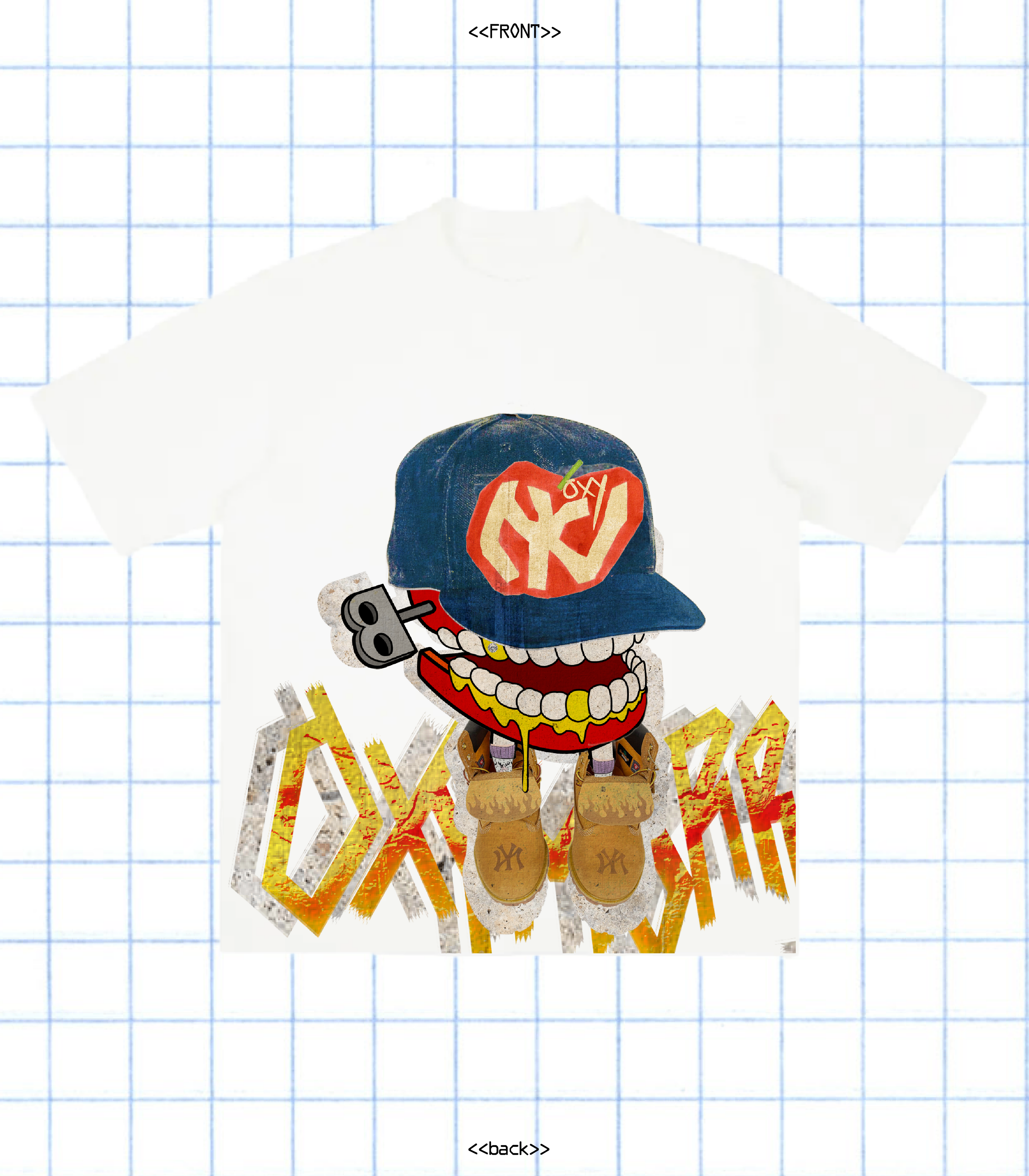NYC TEETHMAN TEE - WHT
