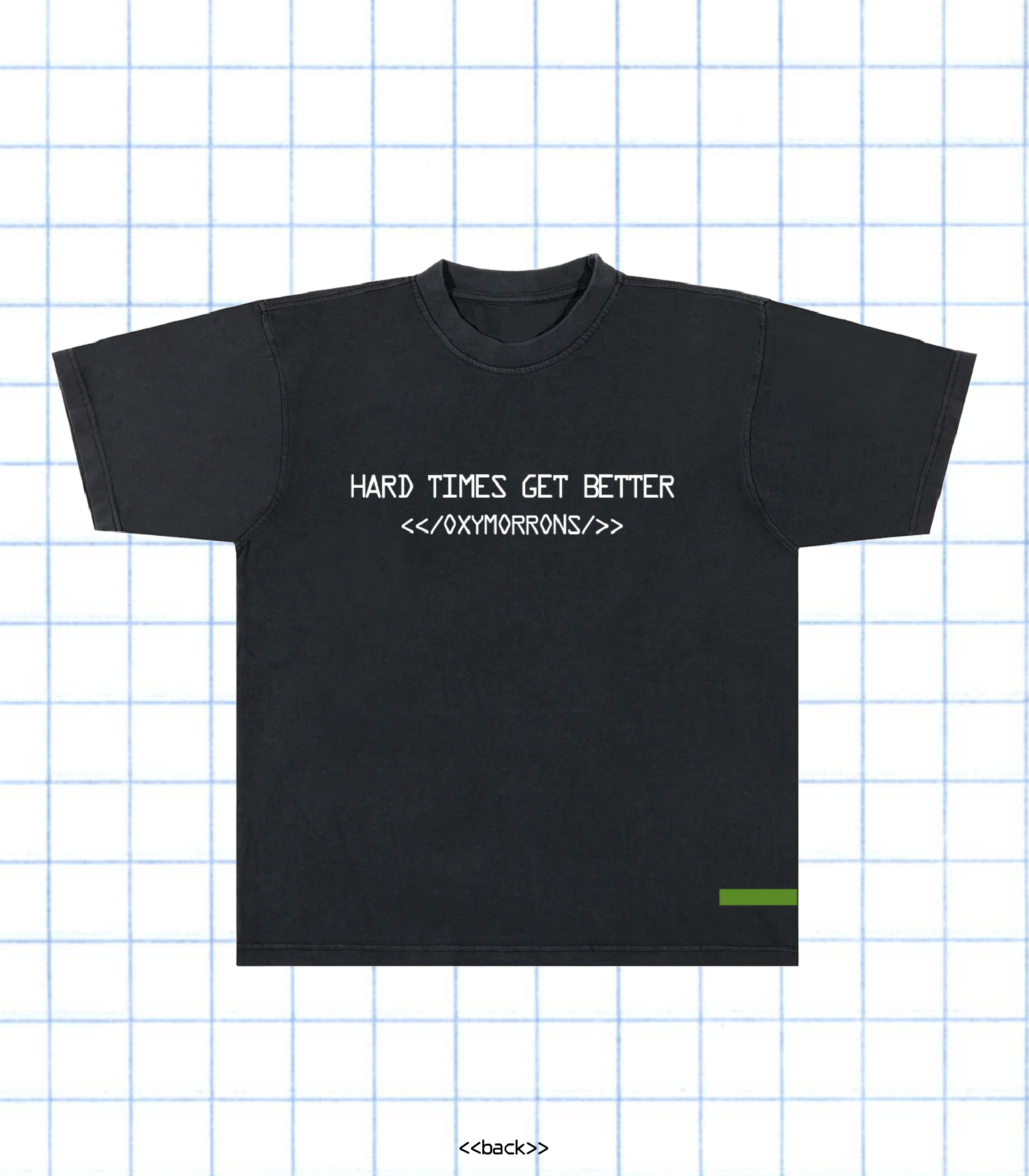 BIG APPLE TEE - BLK