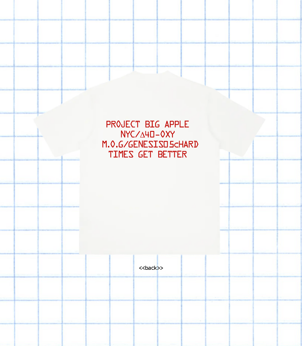 NYC TEETHMAN TEE - WHT